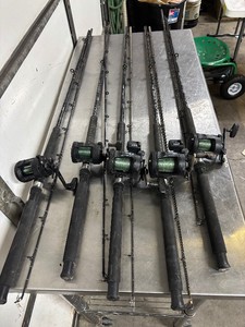 Nice Lot of Deep Sea Fishing Rods wReels #2