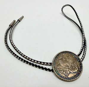 1921 Morgan Silver Dollar Bolo Tie