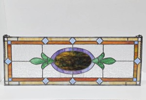 Great Looking Vintage Stained Glass Window&nbsp