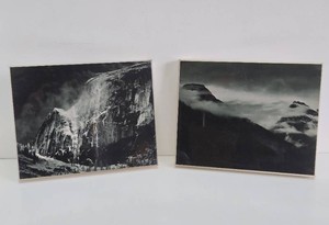 Pair of Larger Size Professional Black &amp White Landscape Photographs - 14 x 11