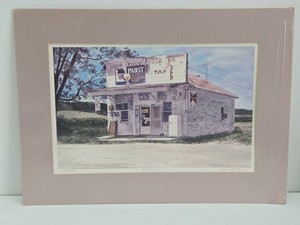 Matted Signed Numbered Vintage Print by Gail Strong - Judys