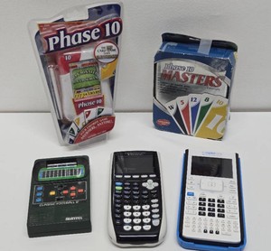 Assorted Games &amp 2 Graphing Calculators