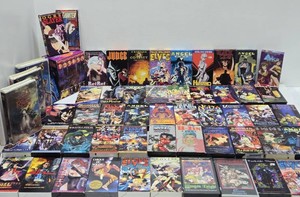 LARGE Collection of Anime VHS Movies