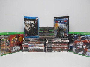 Lot of Assorted Video Games - Playstation PS1, PS2, XBOX One &amp WiiU