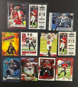 Tom Brady QB HOF - 11 Cards