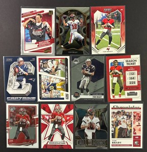 Tom Brady QB HOF - 11 Cards