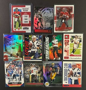 Tom Brady QB HOF - 11 Cards