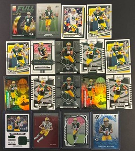 Christian Watson WR Green Bay Packers - 18 Cards