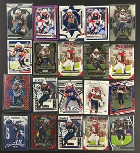 Rhamondre Stevenson RB New England Patriots - 20 Cards Total
