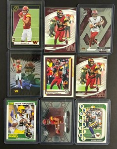 Jayden Daniels QB Washington Commanders - 9 Cards
