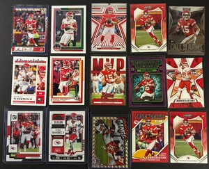 Patrick Mahomes QB Kansas City Chiefs - 15 Cards