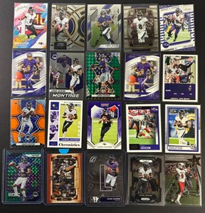 Lamar Jackson QB Baltimore Ravens - 20 Cards