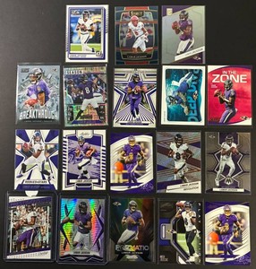 Lamar Jackson QB Baltimore Ravens - 18 Cards