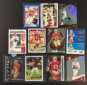 Brock Purdy QB San Francisco 49ers, Maye, Brady, Burrow - 11 Cards