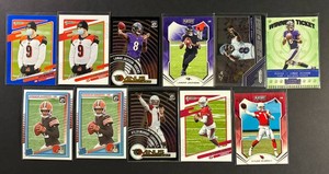 Burrow, Jackson, Murray and Shadeur - 11 Cards