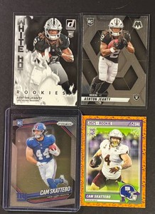 Ashton Jeanty and Cam Skattebo - 4 Cards