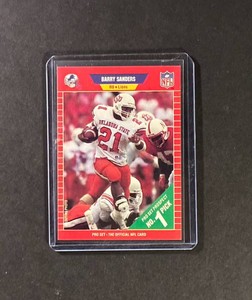 Barry Sanders RB HOF - Pro Set RC