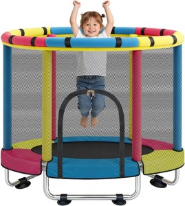 Trampoline for Kids, 47 Small Indoor & Outdoor Toddler Trampoline, Age 1-8