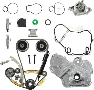 $200 Timing Chain Kit Water Oil Pump For Chevy GMC Buick Equinox Terrain 2.4 2.2