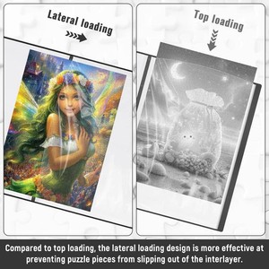 Puzzle Storage Folder for 1000 & 500 Pieces   Large Capacity Puzzle Album 233