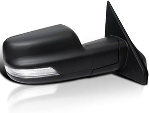 $170 2019-2024 Dodge Ram 1500 Black Power Fold Heated  LED Signal Side Mirror