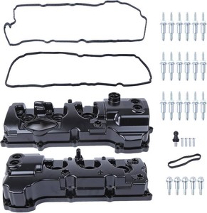 $243 DL3E6K271FA Engine Valve Cover with Gasket Compatible with Ford F-150 2013-2016 Transit 2015-2024 Expedition Lincoln Navigator 2015-2017 V6 3.5L Replacement for BL3E6K273CB