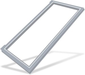 LXun W10830274 Refrigerator Door Gasket for Whirlpool KitchenAid WRX735SD series Refrigerator Door Gasket W10294127 W10443273 Refrigerator Door Seal for Whirlpool WRX735SDBM00 W10443273 Door Gasket