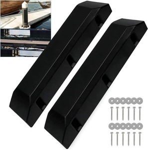 Boat Dock Fender with Screws,PVC Marine for Boat Dock Vertical Pole Post or Corner Dock(24 inch,38 inch,48 inch,72 inch,31.5 inch)
