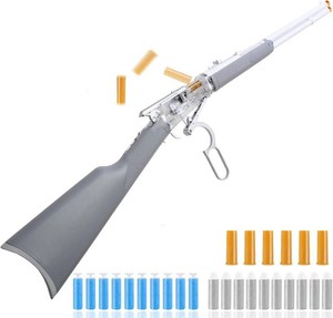 38inch Foam Dart Blaster Shell Ejection with 6pcs Shells,20pcs Foam Darts