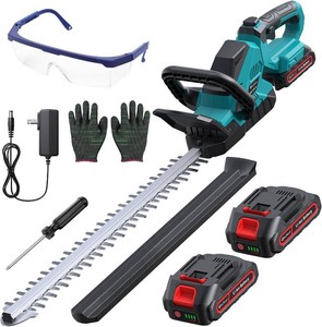 Hedge Trimmers Cordless with Battery, 3000RPM Brushless Motor