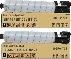 $149 SkyPrint 2 Pack B8145 B8155 B8170 Black Toner Cartridge 006R01771