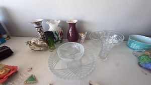 Misc glass & decor