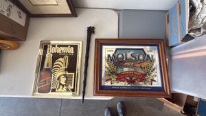 Beer Signs and Carving
