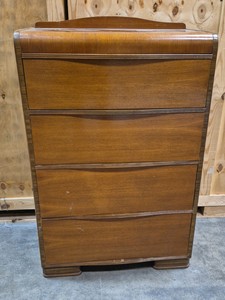 vintage waterfall dresser