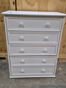 white dresser