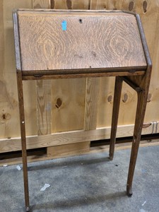 antique slant front desk