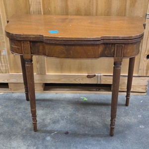 vintage flip top table