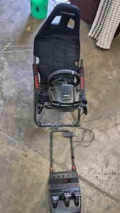 foldable racing simulator