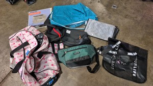 assorted bags