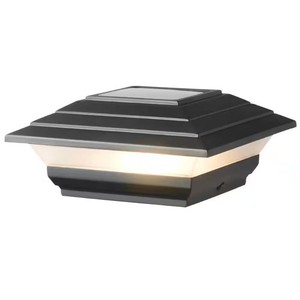 Solar LED Deck Cap Light 4x46x6 (Pack of 2)
