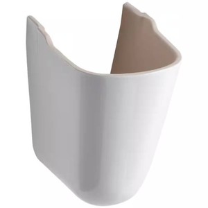 $144 Pinoir Bathroom Sink Shroud in White