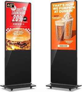 $1499 MWE 49 Indoor Floor Signage Display Kiosk