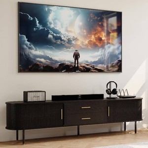 $1499 POVISION 94.49 Sliding Tambour TV Stand