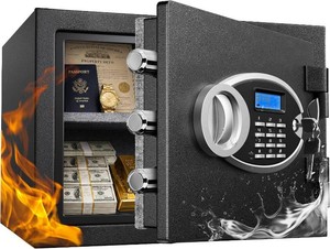 $300 Real Fireproof Waterproof Safe Box 11.81H
