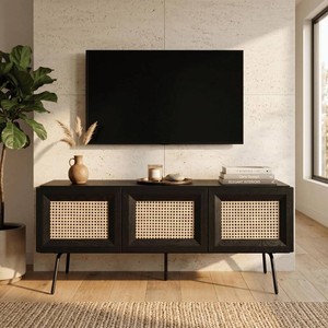 $260 NTC Mossic TV Media Cabinet with 3 Doors