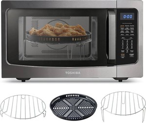 $292 TOSHIBA 4-in-1 Microwave Oven with Air Fryer