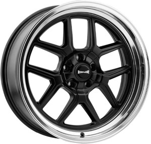 $256 Ridler 610 20x10 5x4.75 Matte Black Rim