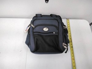 American Tourister Small Travel Tote Bag - Navy Blue and Black, Multi-Pocket Carry-On