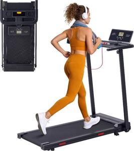 $180 Walking Pad with Handle Bar, 0.6-10MPH Walking Pad Treadmill for Home Small, 3.5HP Portable Small Running Treadmill with Handles, Big Screen, 400LBS