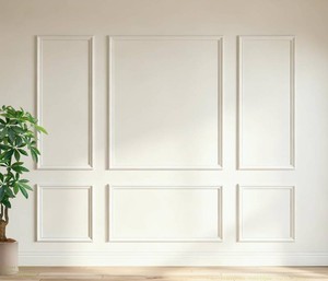 Peel and Stick Wall Molding Kit, 24 Pre-Cut Pieces, 6 Frames for Home Decor